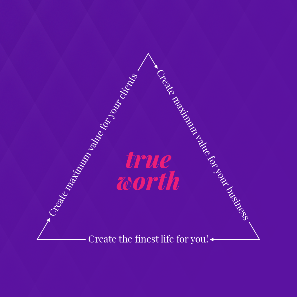 Triangle - The True Worth Expert - Vanessa Ugatti
